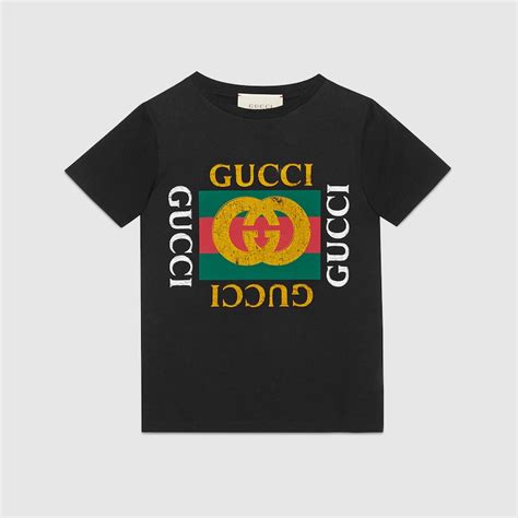 gucci kids vintage t size run big|Gucci Kids T.